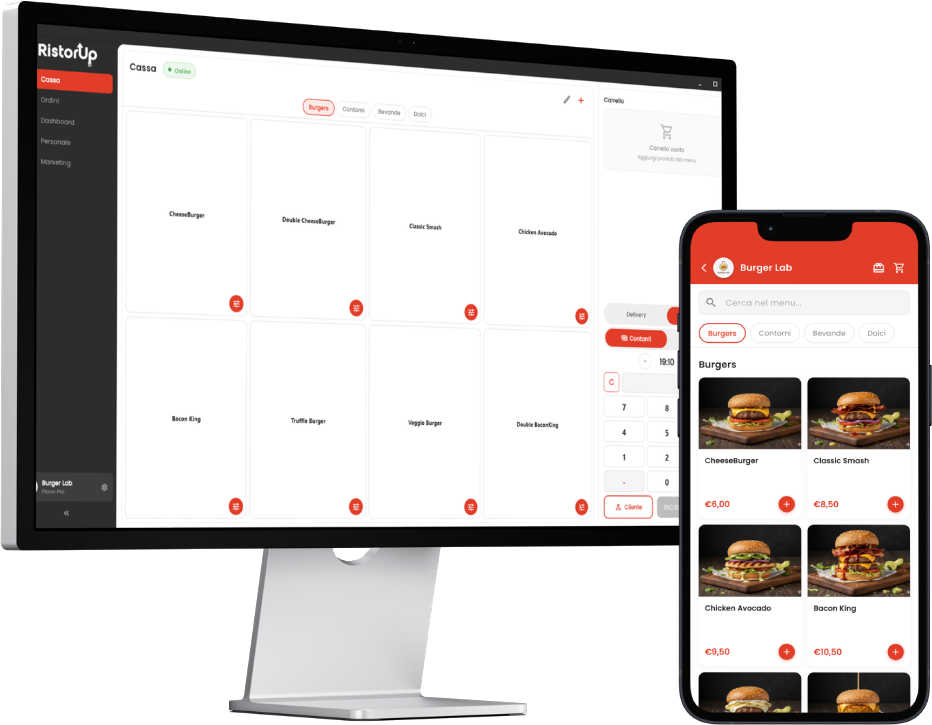 RistorUp - Gestionale e App